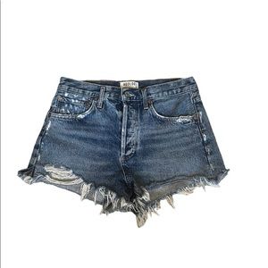 Agolde denim cutoffs. Size 26. EUC.